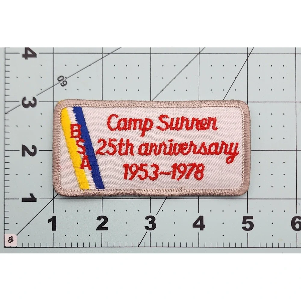 Camp Sunnen 25th Anniversary 1978 Boy‎ Scout Patch